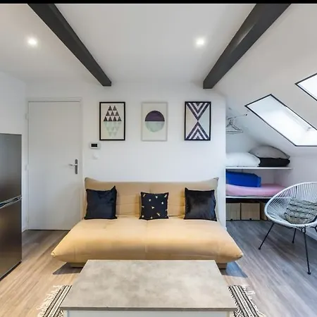 Bienvenue A Reims Type Studio Charmant Et Lumineux 2Eme Etage Exterior foto